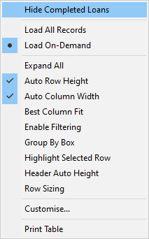 HideCompletedLoans