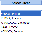 Select Client